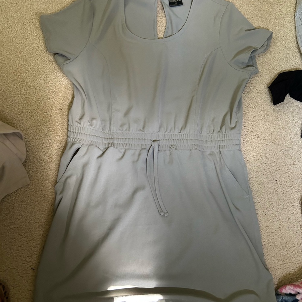Elegant Gray Women's Dress